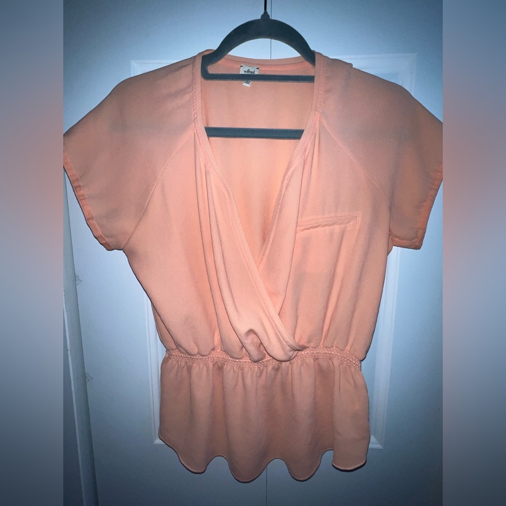 Wilfred Small short sleeve blouse